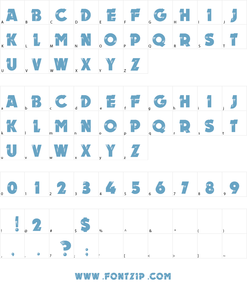 New MOTOR Font Character